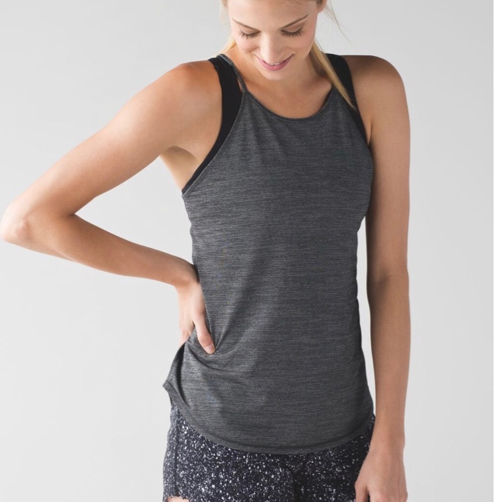 Lululemon Fast As Light Singlet Size 10